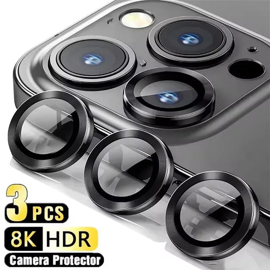 Metal Camera Lens Protection Set