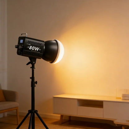 ZU80 COB Bi-Color LED Video Light
