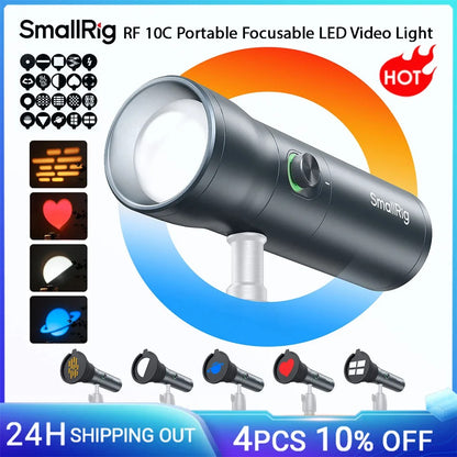 SmallRig RF 10C RGB LED Photography Flashlight
