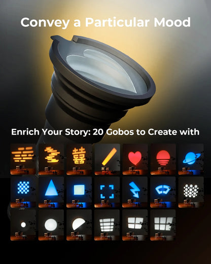 SmallRig RF 10C RGB LED Photography Flashlight