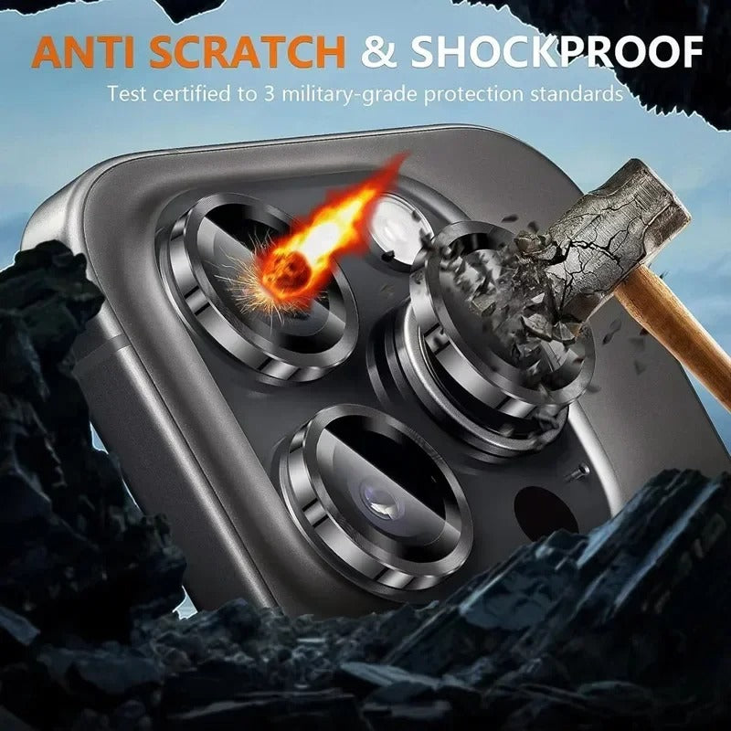 Metal Camera Lens Protection Set