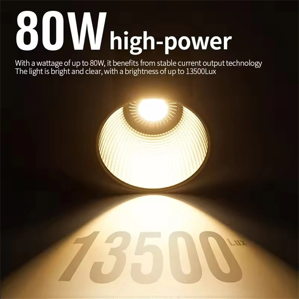 ZU80 COB Bi-Color LED Video Light