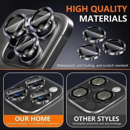 Metal Camera Lens Protection Set