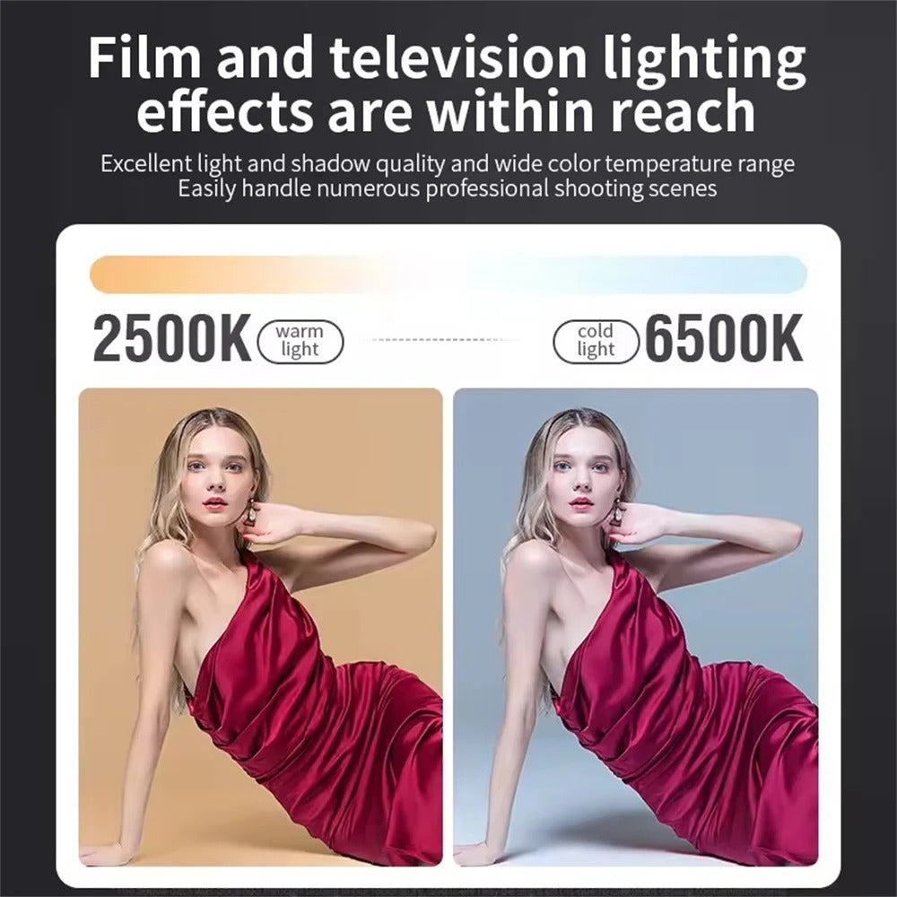 ZU80 COB Bi-Color LED Video Light