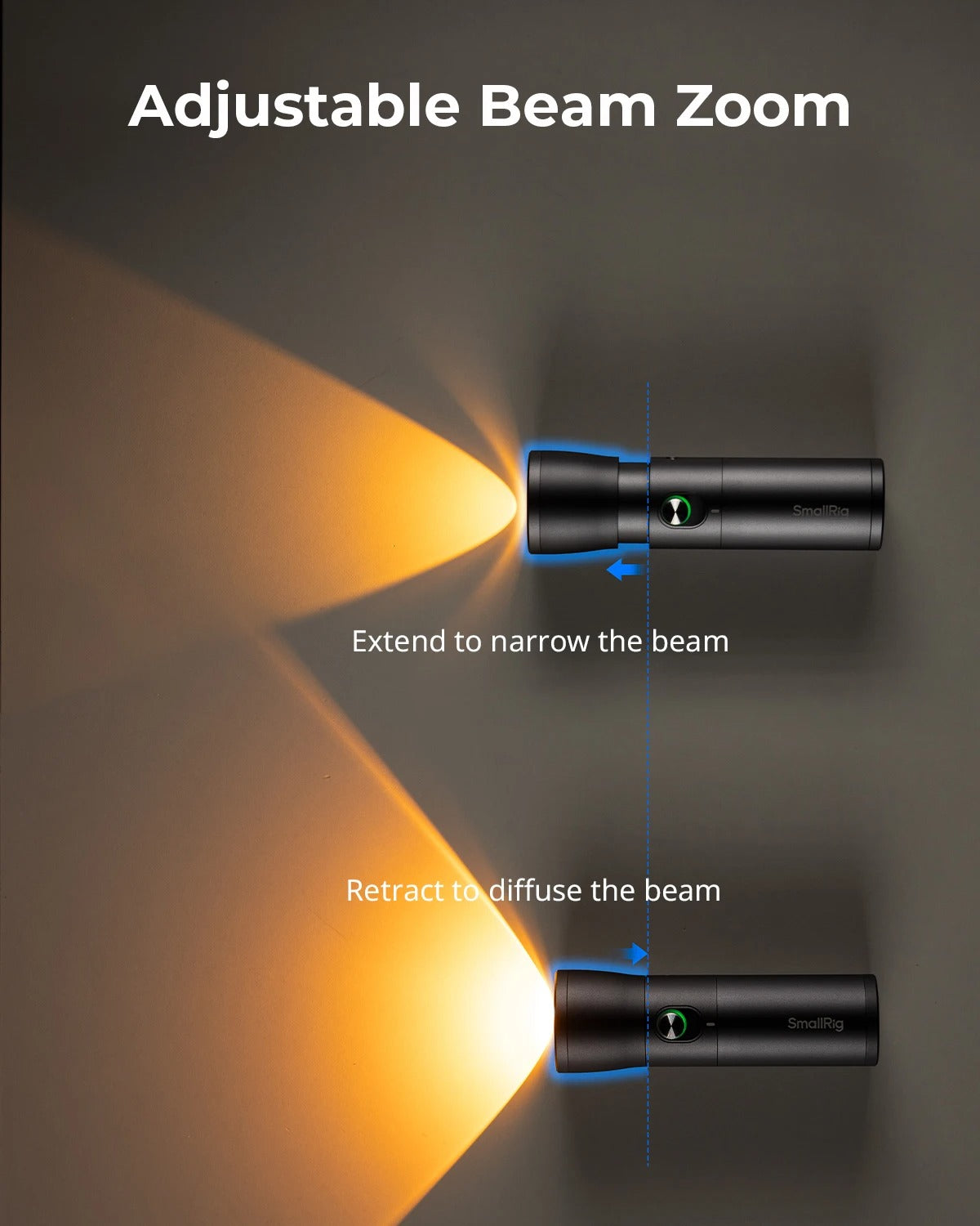 SmallRig RF 10C RGB LED Photography Flashlight