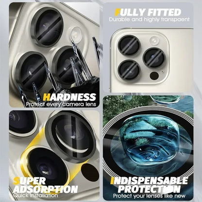 Metal Camera Lens Protection Set