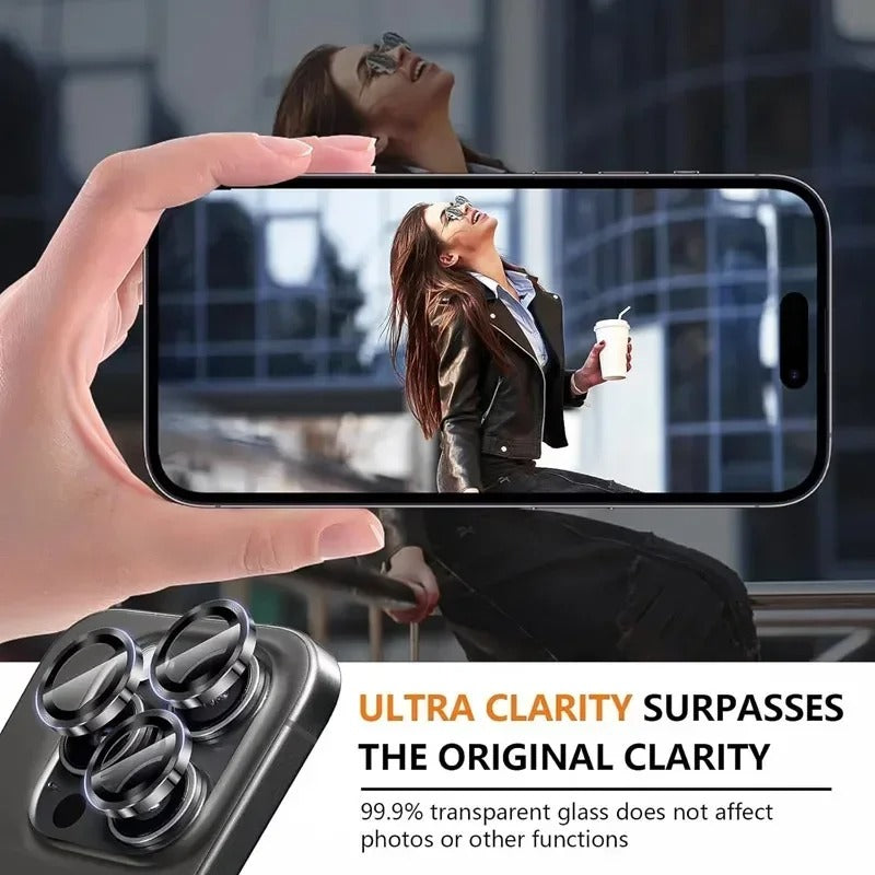 Metal Camera Lens Protection Set